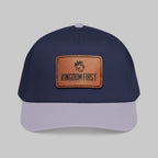 Kingdom First Leather Patch Baseball Cap