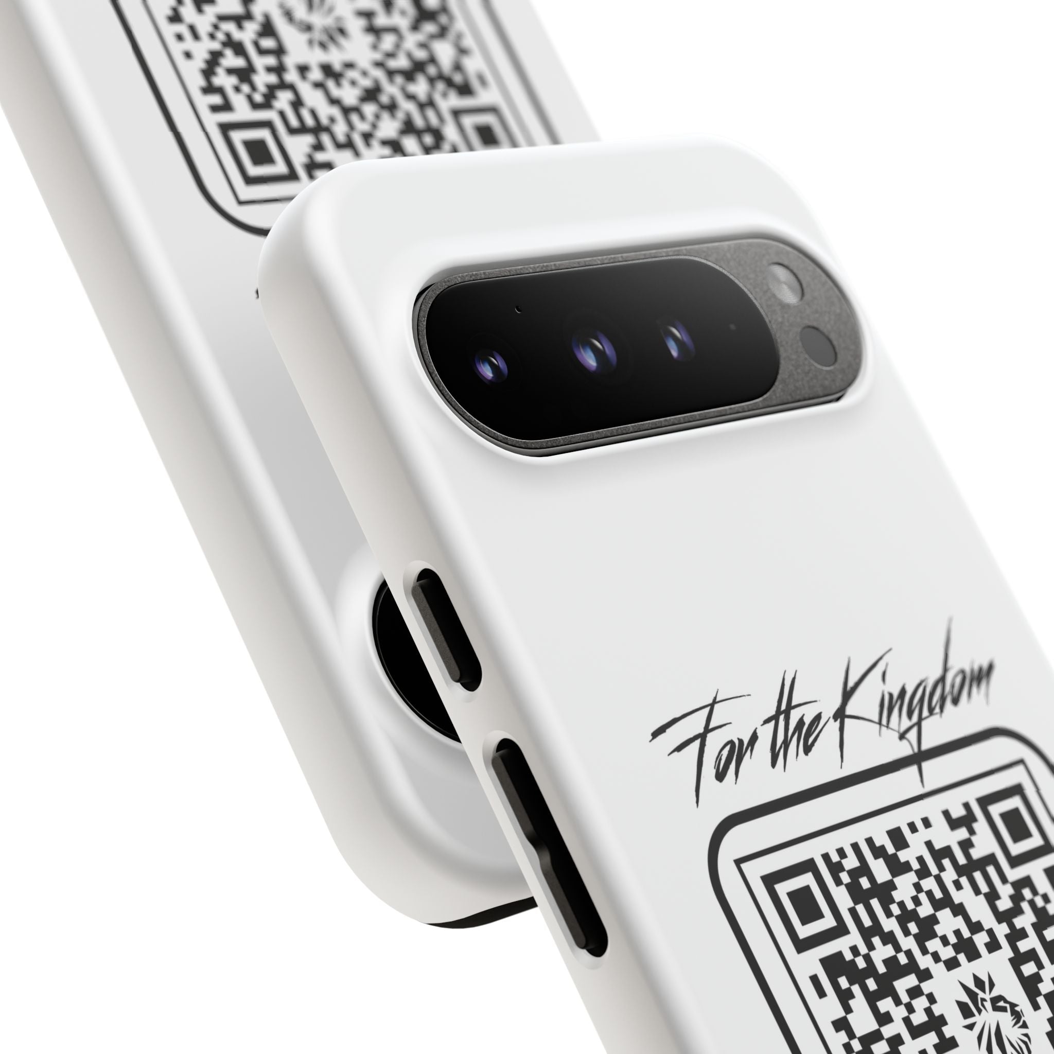 Phone Case — “For the Kingdom” QR Design: Scan Because Ur Chosen