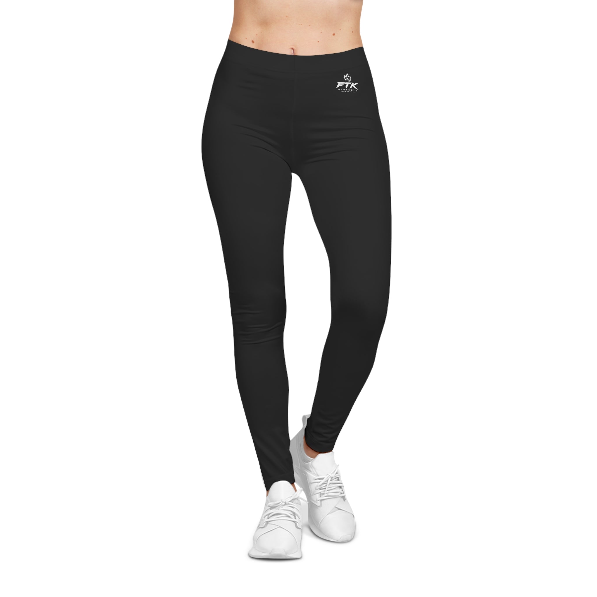 FTK Black Women's Leggings — Minimal Fitness Everyday Wear