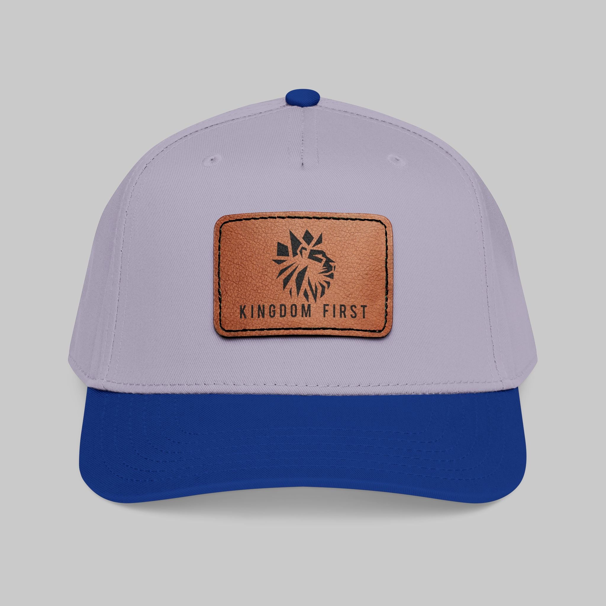 Copy of Kingdom First Leather Patch Baseball Cap
