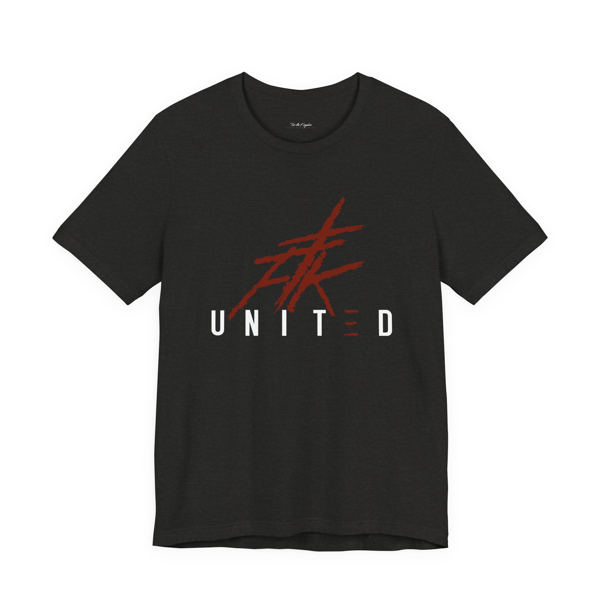 FTK UNIT≡D Logo Light Pallete T-Shirt — Bold Brushstroke Graphic Tee