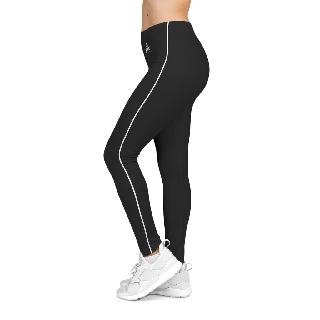 FTK Black Women's Leggings — Minimal Fitness Everyday Wear