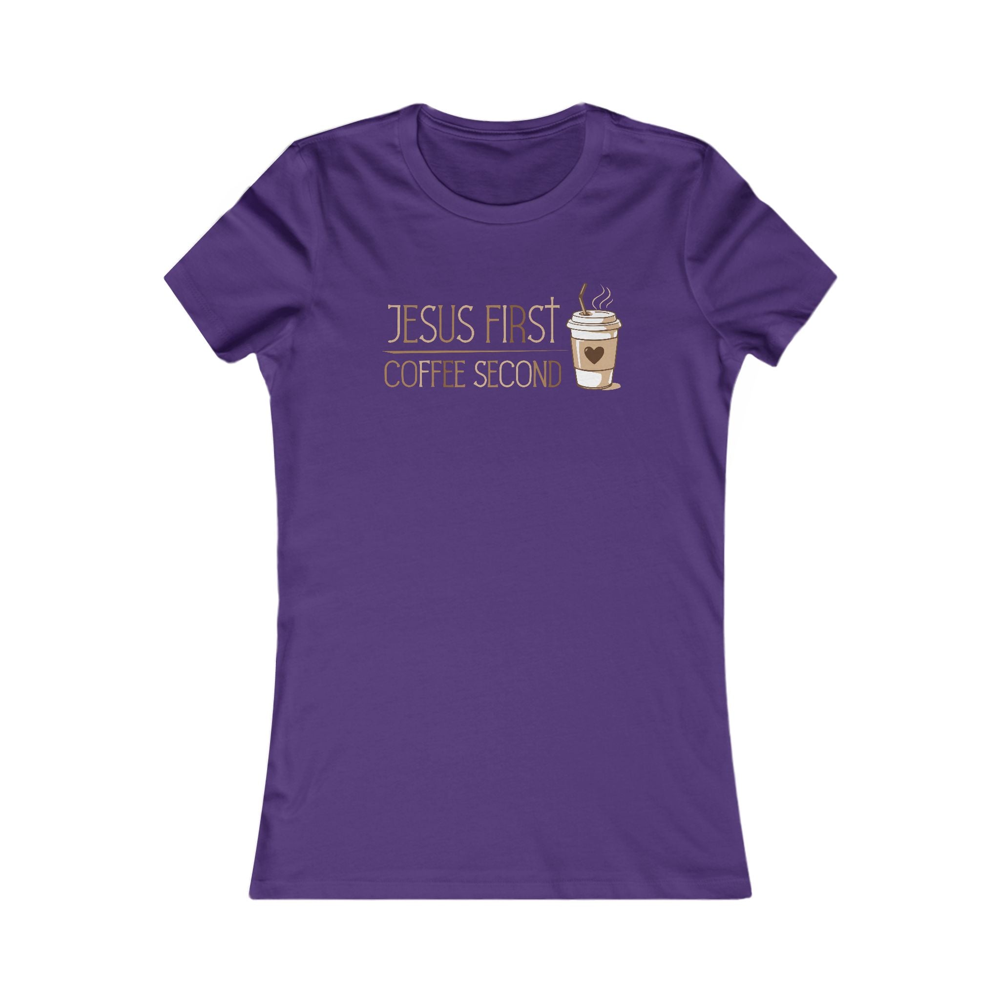 Jesus First Coffee Second Women's Tee