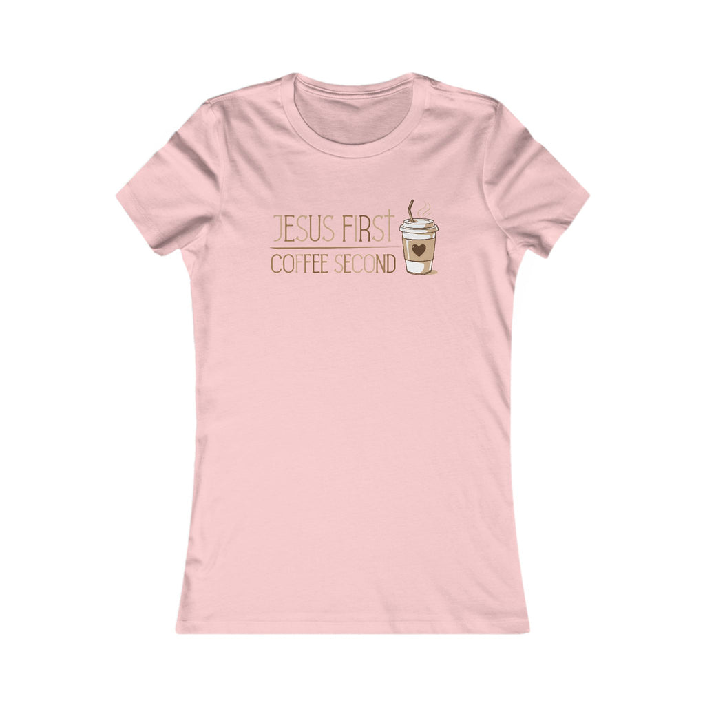 Jesus First Coffee Second Women's Tee