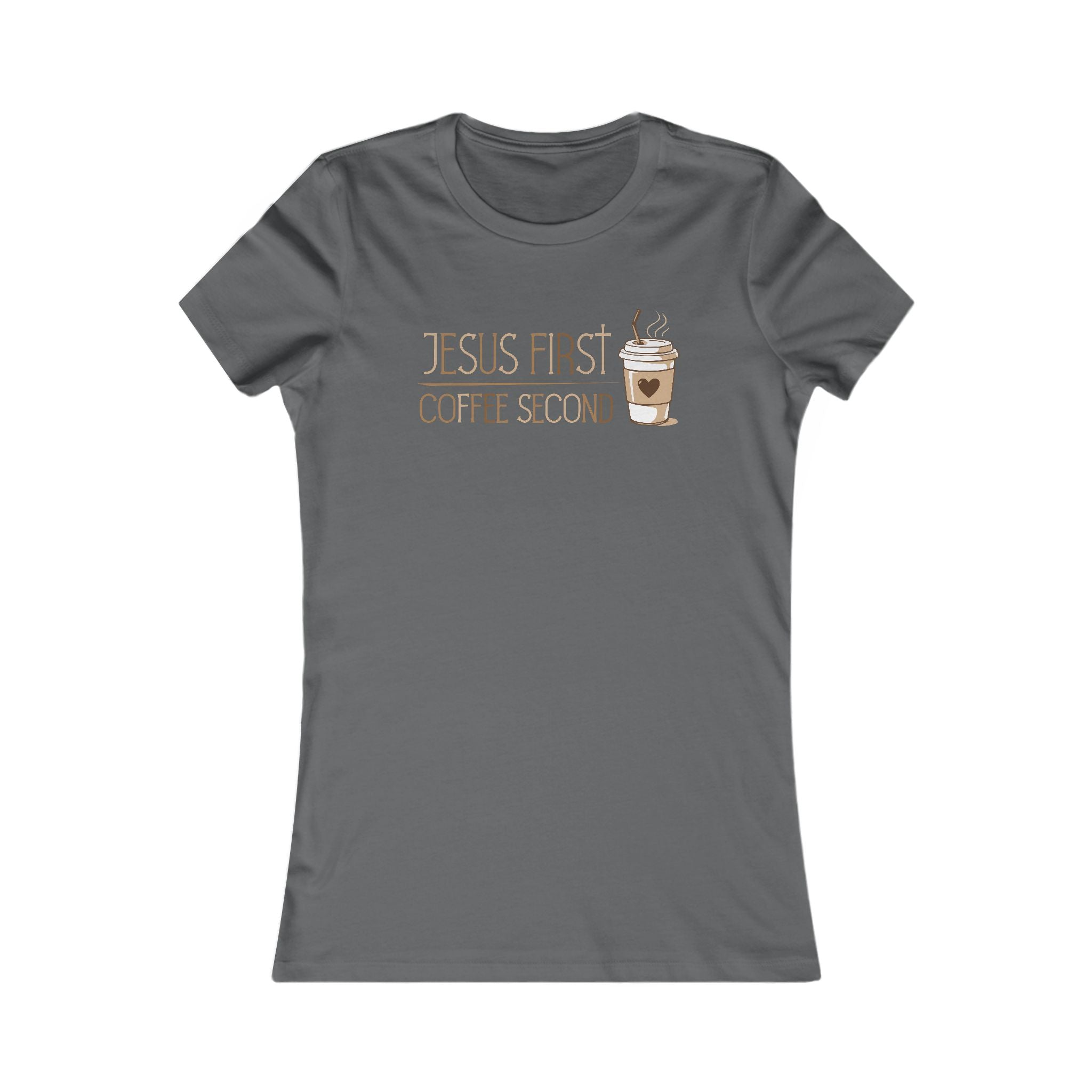 Jesus First Coffee Second Women's Tee