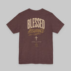 Blessed Assurance Tee — Christian Cross T‑Shirt ("Blessed Assurance" back print)
