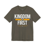 Kingdom First T-Shirt — Faith-Based Inspirational Tee