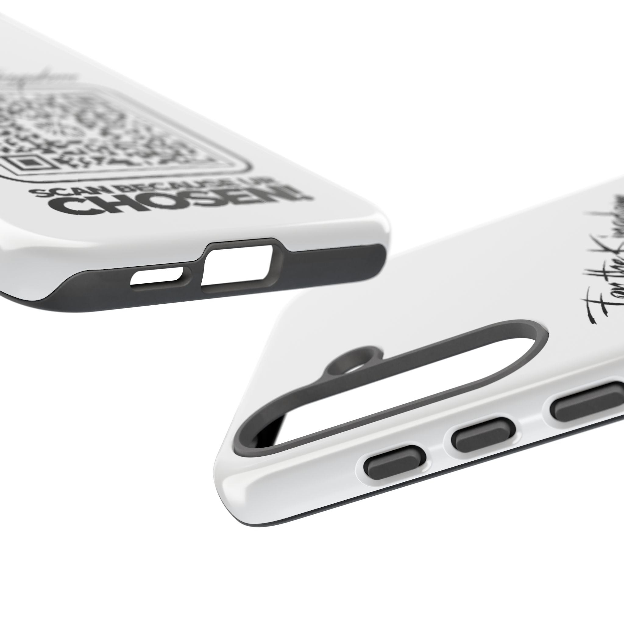 Phone Case — “For the Kingdom” QR Design: Scan Because Ur Chosen