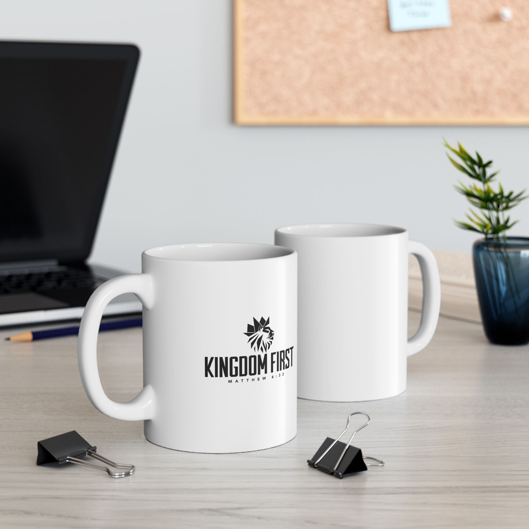 Ceramic Mug — Kingdom First Coffee Cup (11oz & 15oz)