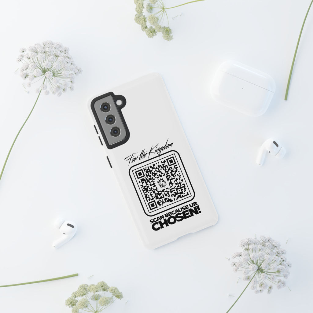 Phone Case — “For the Kingdom” QR Design: Scan Because Ur Chosen