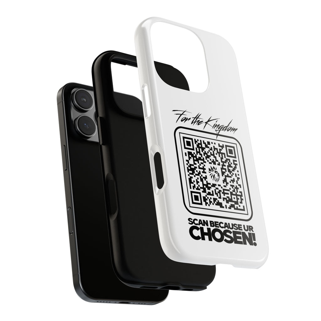 Phone Case — “For the Kingdom” QR Design: Scan Because Ur Chosen