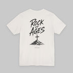 Rock of Ages Tee — Christian Cross Graphic T-Shirt