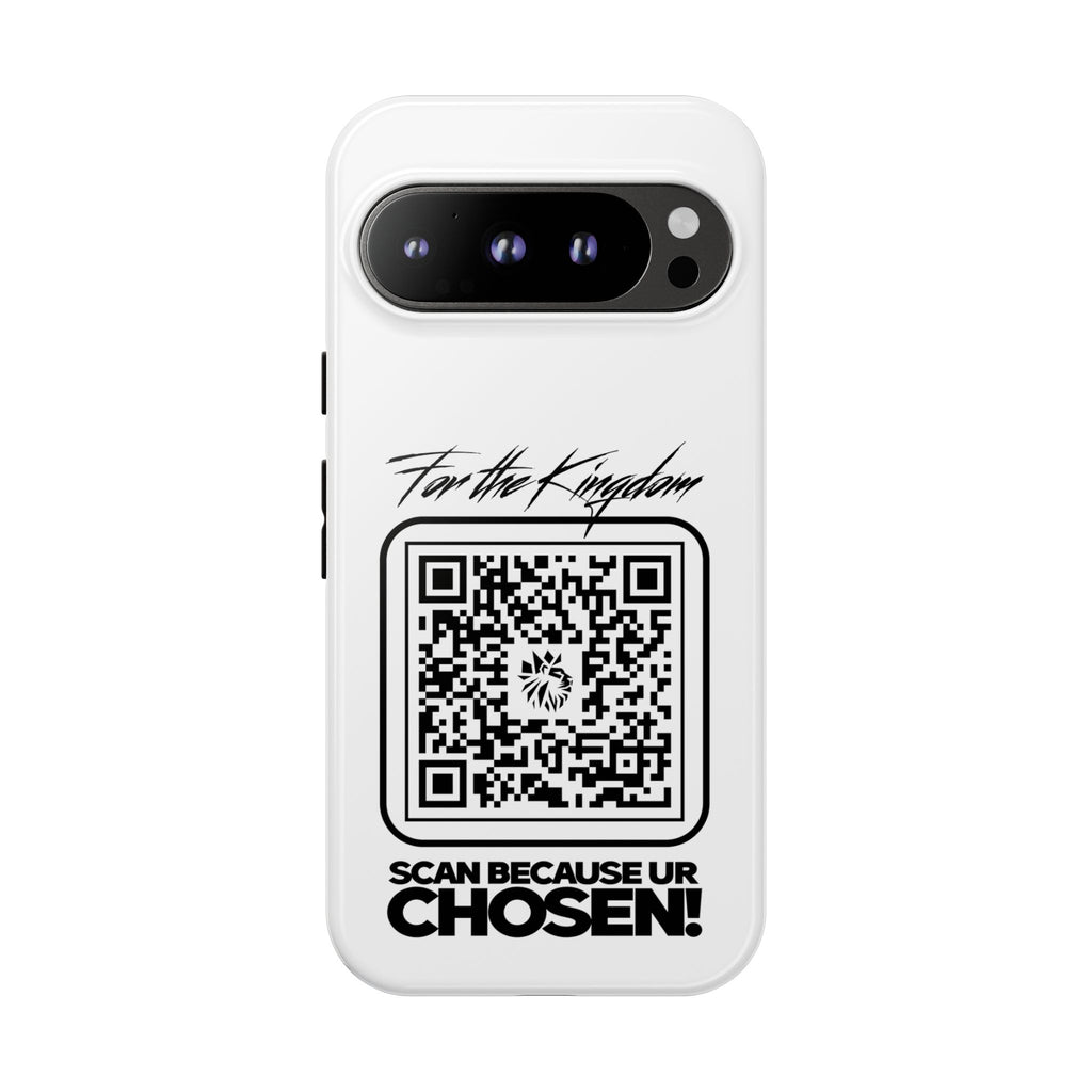 Phone Case — “For the Kingdom” QR Design: Scan Because Ur Chosen