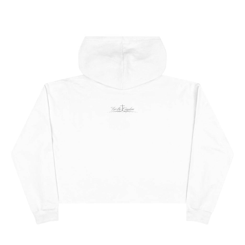 Just a Girl in Love with Jesus - Christian Crop Hoodie
