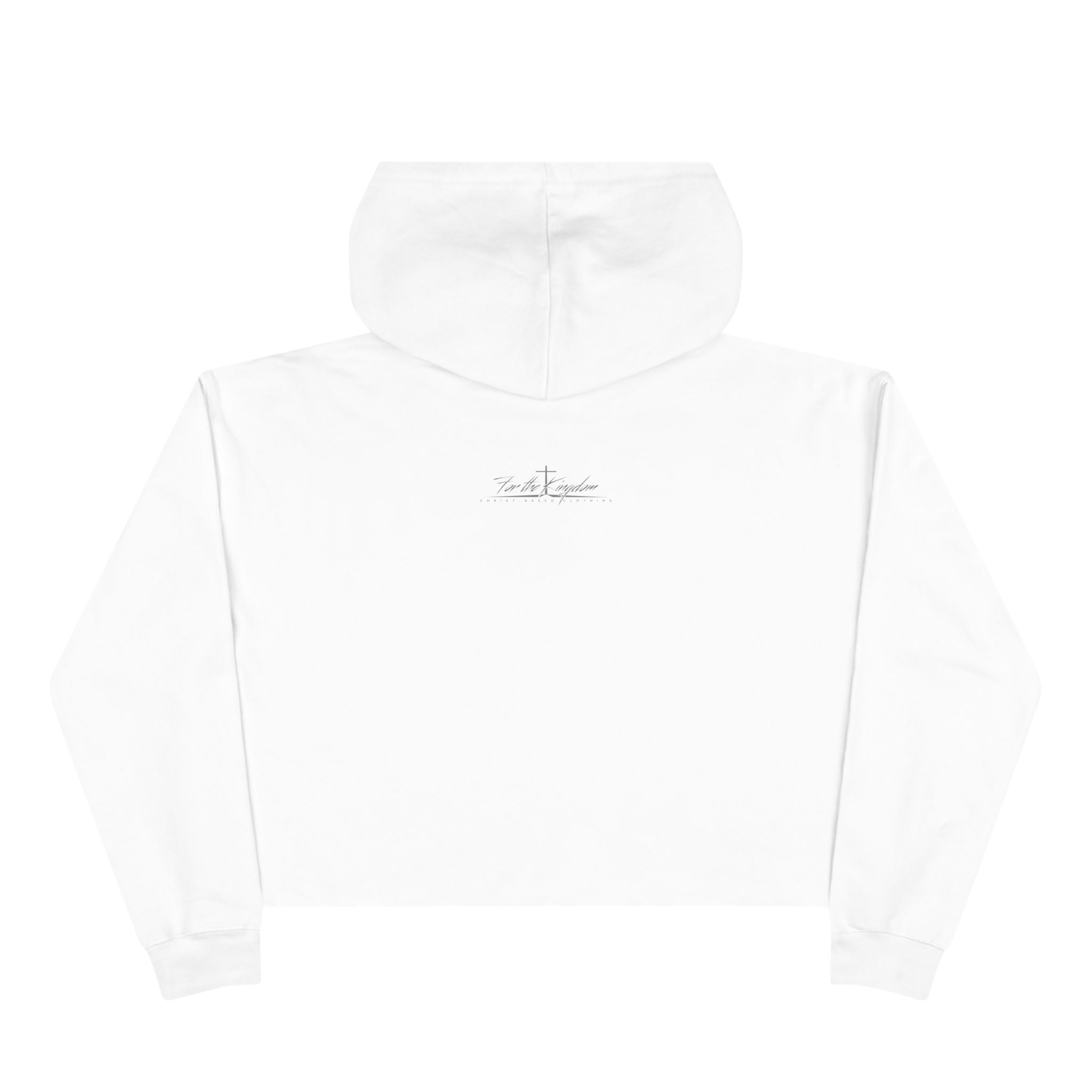 Just a Girl in Love with Jesus - Christian Crop Hoodie