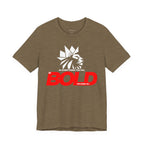 Be Bold Lion of Judah Inspirational Christian T‑Shirt (Proverbs 28:1)