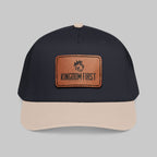 Kingdom First Leather Patch Baseball Cap