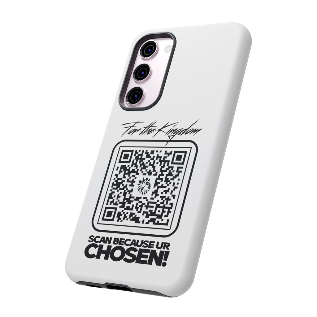 Phone Case — “For the Kingdom” QR Design: Scan Because Ur Chosen