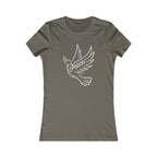 Light Palette Peace Dove Women's Tee — 'Peace' Graphic Shirt