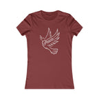 Light Palette Peace Dove Women's Tee — 'Peace' Graphic Shirt
