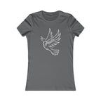 Light Palette Peace Dove Women's Tee — 'Peace' Graphic Shirt