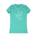Light Palette Peace Dove Women's Tee — 'Peace' Graphic Shirt