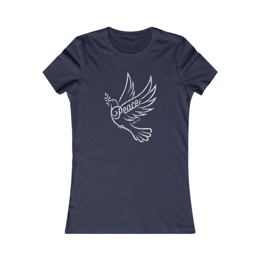 Light Palette Peace Dove Women's Tee — 'Peace' Graphic Shirt