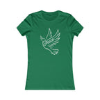 Light Palette Peace Dove Women's Tee — 'Peace' Graphic Shirt