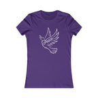 Light Palette Peace Dove Women's Tee — 'Peace' Graphic Shirt