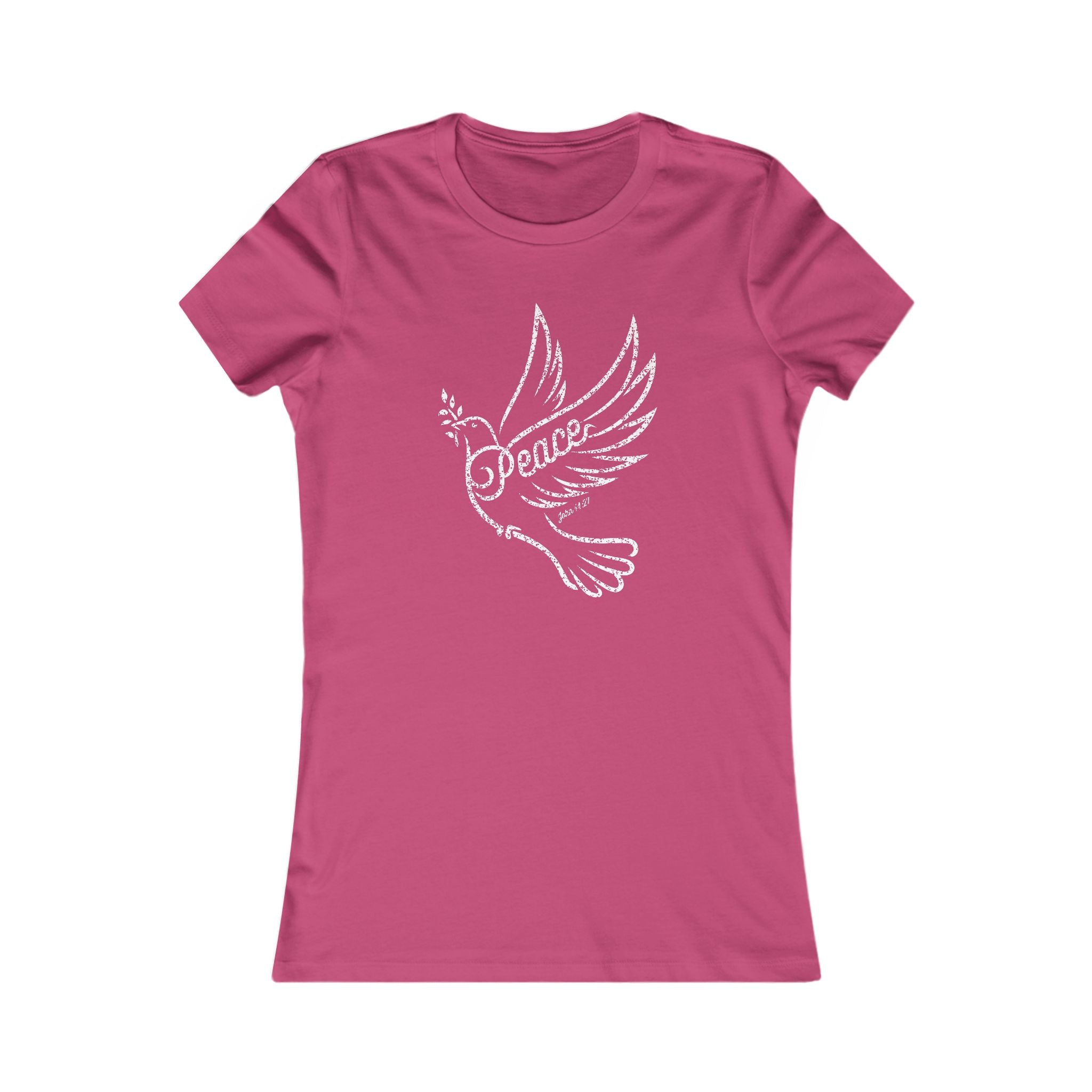 Light Palette Peace Dove Women's Tee — 'Peace' Graphic Shirt