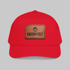 Kingdom First Leather Patch Baseball Cap