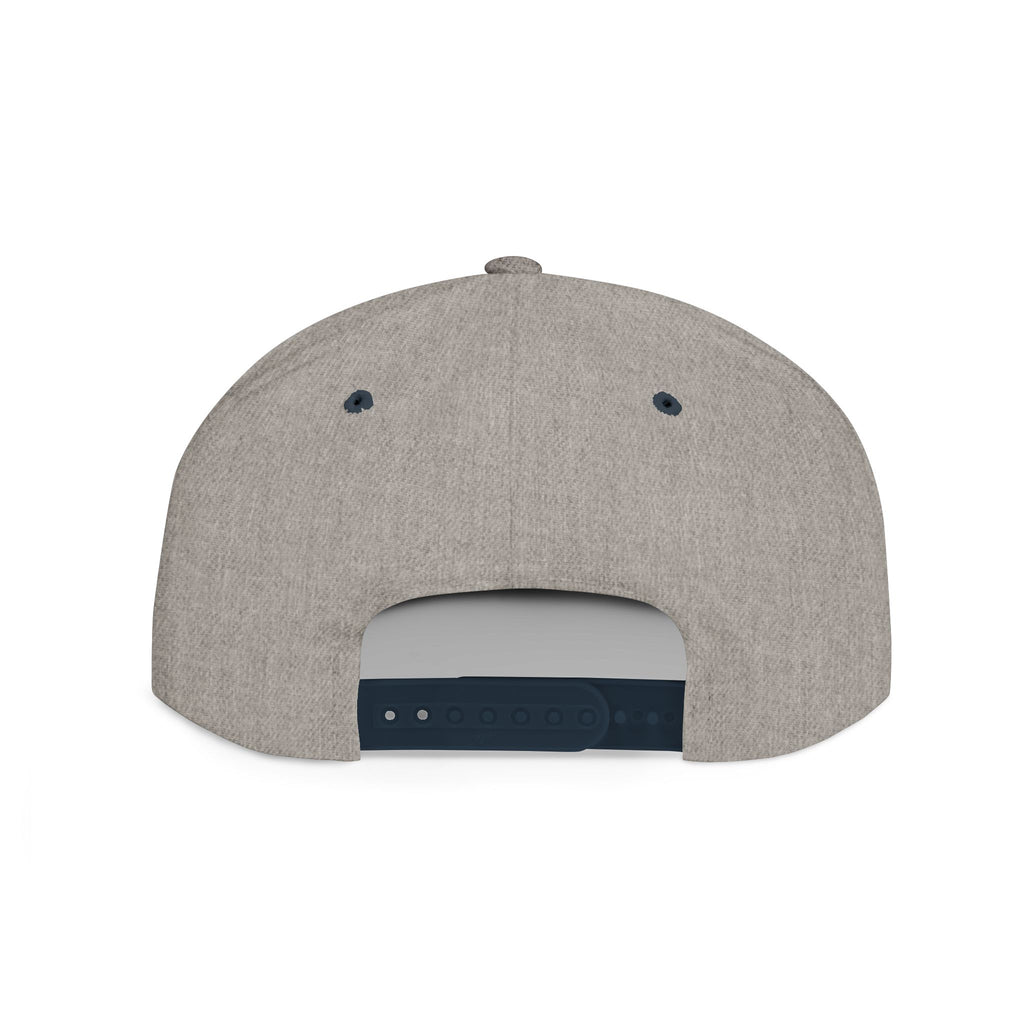 SAVED BY GRACE — Flat Bill Snapback Hat — Bold Faith Statement Cap