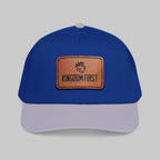 Kingdom First Leather Patch Baseball Cap