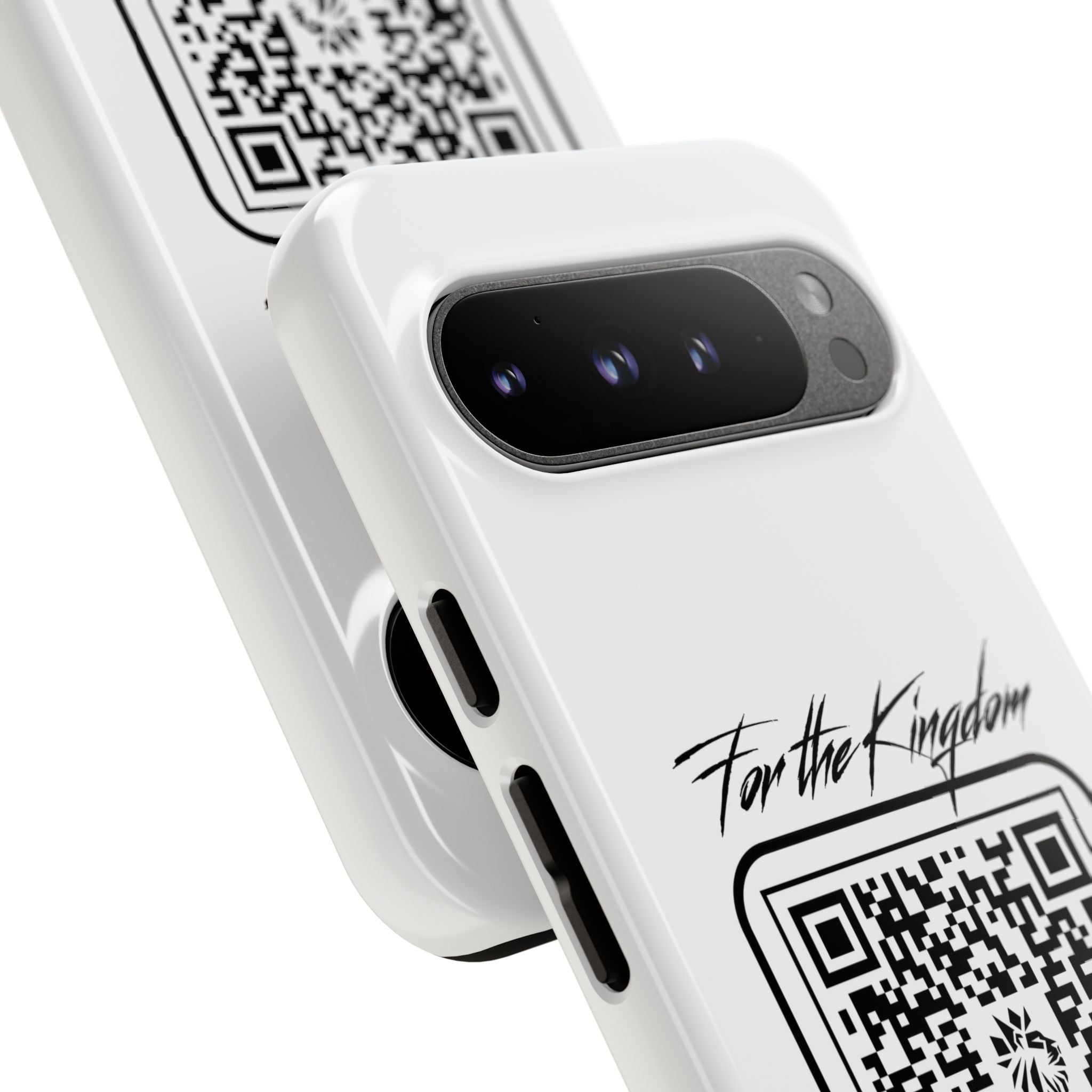 Phone Case — “For the Kingdom” QR Design: Scan Because Ur Chosen