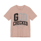 Copy of God Checked T-Shirt — Christian Faith Graphic Tee