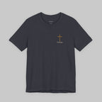 Christian T-Shirt — "Jesus Paid It All" Cross Graphic Tee