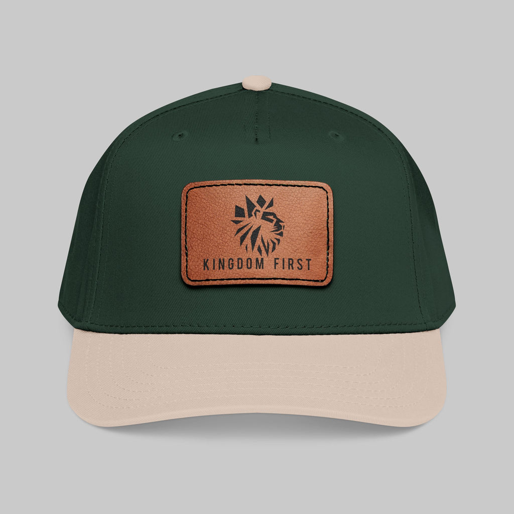 Copy of Kingdom First Leather Patch Baseball Cap