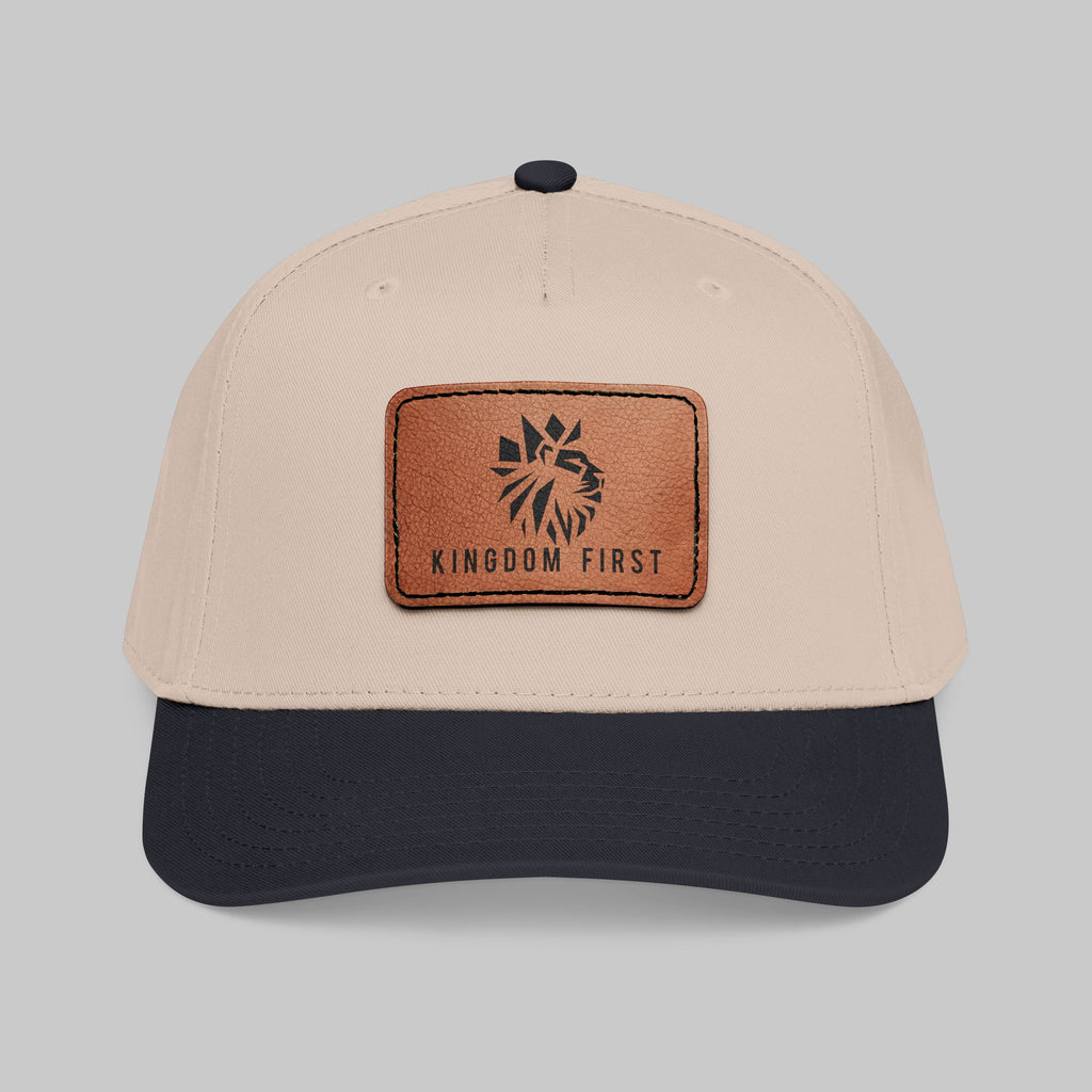 Copy of Kingdom First Leather Patch Baseball Cap
