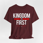 Kingdom First T-Shirt — Faith-Based Inspirational Tee