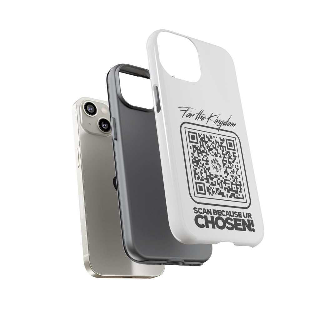 Phone Case — “For the Kingdom” QR Design: Scan Because Ur Chosen