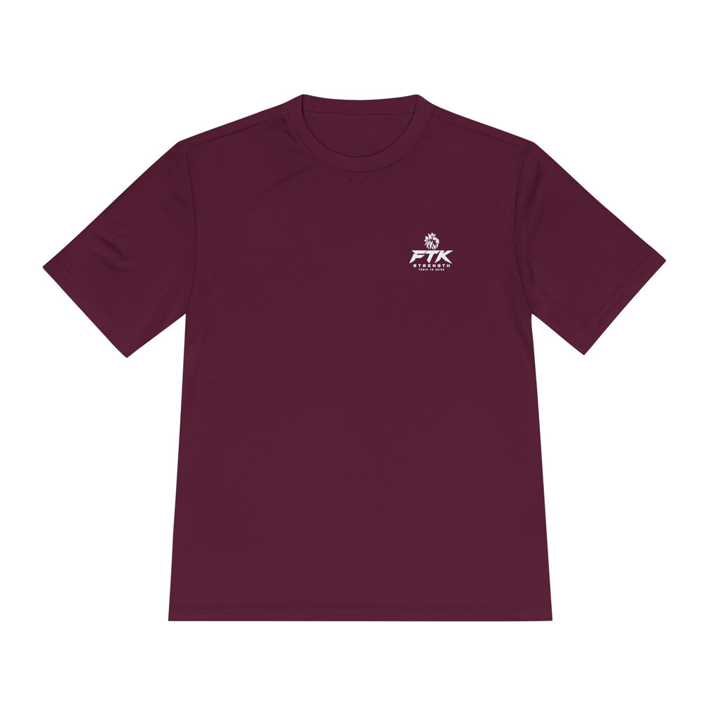 Lift Heavy Pray Harder Tee — Faith & Fitness Moisture-Wicking Shirt