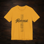 Redeemed by Grace Dark Palette Christian T-Shirt