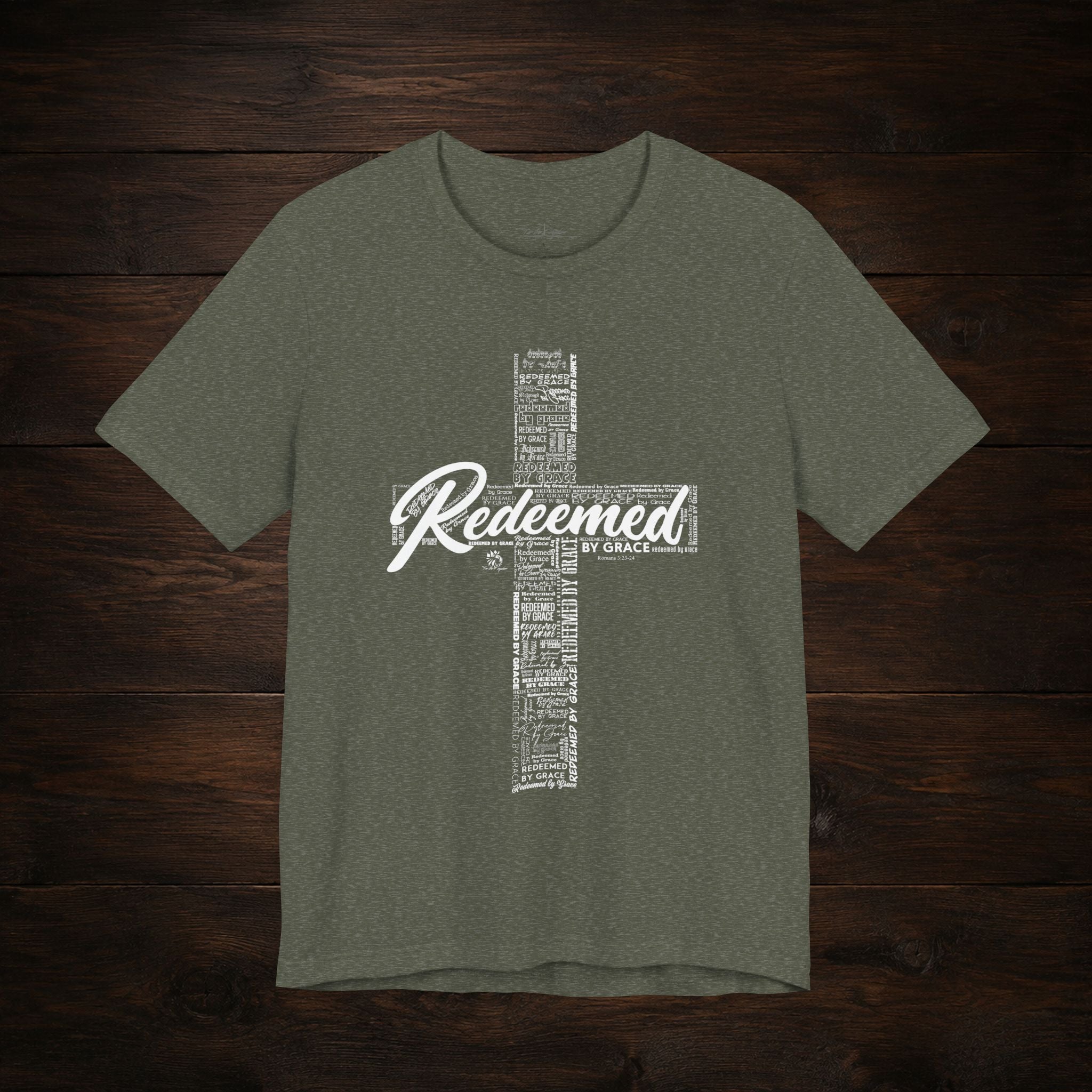 Redeemed by Grace Light Palette Christian T-Shirt