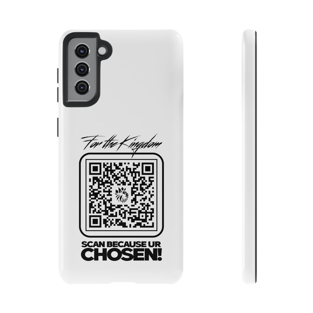 Phone Case — “For the Kingdom” QR Design: Scan Because Ur Chosen