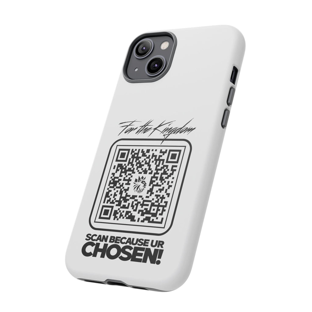 Phone Case — “For the Kingdom” QR Design: Scan Because Ur Chosen
