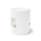 Jesus First, Coffee Second Ceramic Mug — Faith-Inspired Coffee Cup (11oz & 15oz)