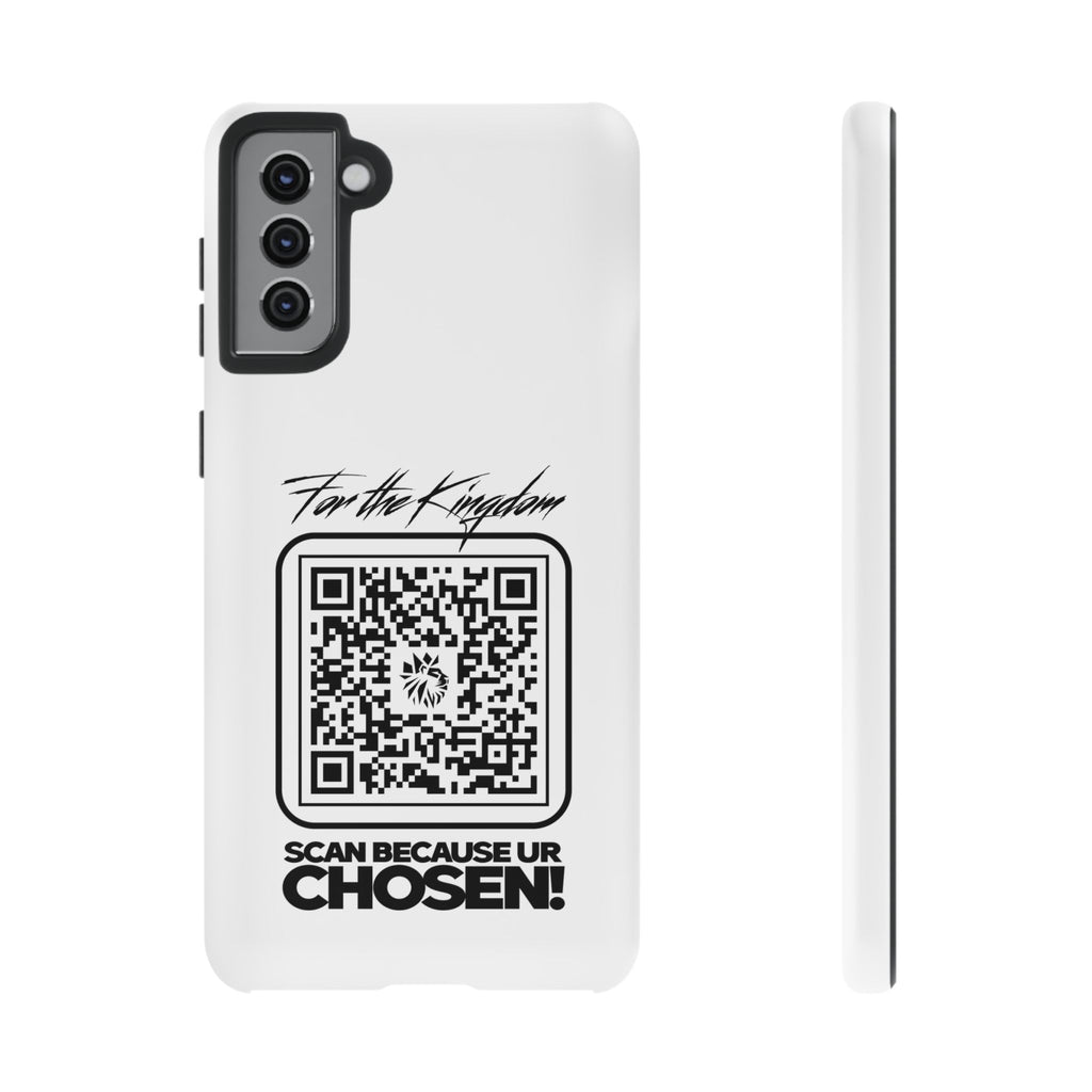 Phone Case — “For the Kingdom” QR Design: Scan Because Ur Chosen