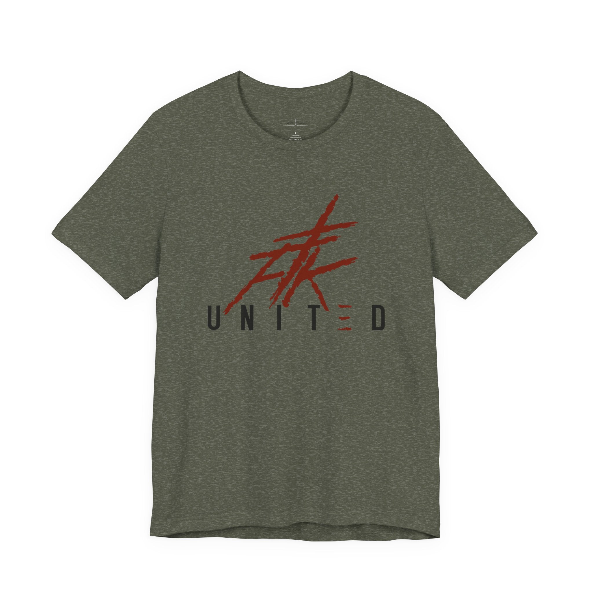 FTK UNIT≡D Logo  Dark Pallete T-Shirt — Bold Brushstroke Graphic Tee