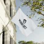 Kingdom First Double-Sided Flag — Matthew 6:33 Inspirational Church Banner
