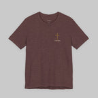 Wellness Unisex Tee with Psalm 23:1 Design